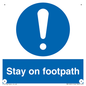 MV16921: Stay on footpath