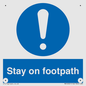 MV16921: Stay on footpath