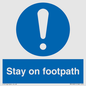 MV16921: Stay on footpath