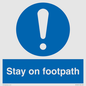 MV16921: Stay on footpath