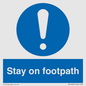 MV16921: Stay on footpath