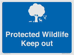MV16952: Protected Wildlife Keep out