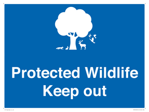 MV16952: Protected Wildlife Keep out