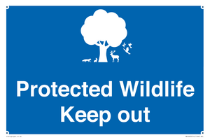 MV16952: Protected Wildlife Keep out