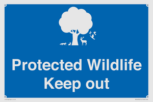 MV16952: Protected Wildlife Keep out