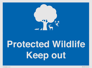 MV16952: Protected Wildlife Keep out