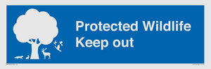 MV16952: Protected Wildlife Keep out
