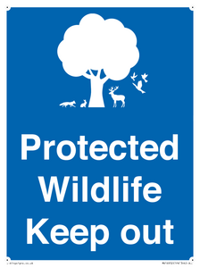 MV16952: Protected Wildlife Keep out
