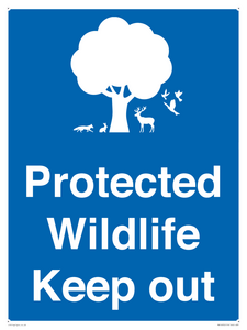 MV16952: Protected Wildlife Keep out