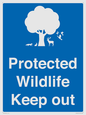 MV16952: Protected Wildlife Keep out