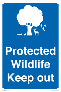 MV16952: Protected Wildlife Keep out