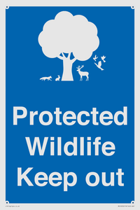 MV16952: Protected Wildlife Keep out