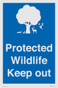 MV16952: Protected Wildlife Keep out