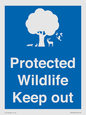 MV16952: Protected Wildlife Keep out