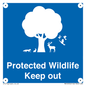 MV16952: Protected Wildlife Keep out