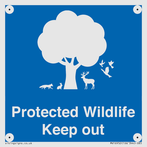 MV16952: Protected Wildlife Keep out