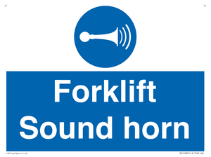MV16980: Forklift sound horn