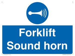 MV16980: Forklift sound horn