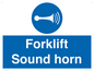 MV16980: Forklift sound horn