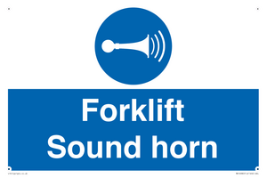 MV16980: Forklift sound horn