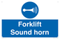 MV16980: Forklift sound horn