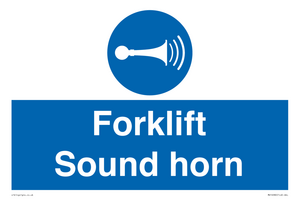 MV16980: Forklift sound horn