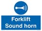 MV16980: Forklift sound horn