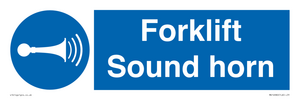 MV16980: Forklift sound horn