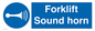 MV16980: Forklift sound horn