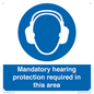 MV17045: Mandatory hearing protection required in this area