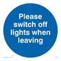 MV259: Switch off lights