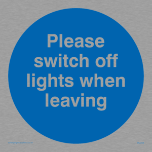 MV259: Switch off lights