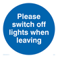 MV259: Switch off lights