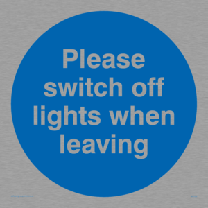 MV259: Switch off lights