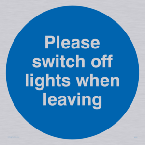 MV259: Switch off lights
