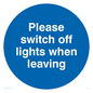 MV259: Switch off lights