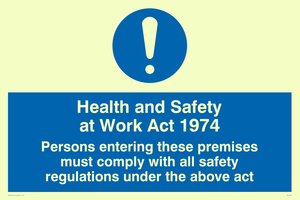 MV299: health & safety work act 1974