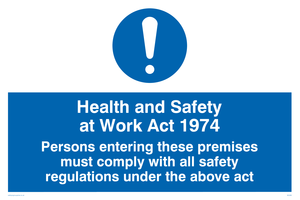 MV299: health & safety work act 1974