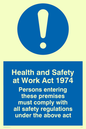 MV299: health & safety work act 1974