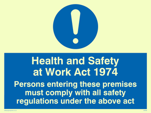 MV299: health & safety work act 1974