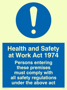 MV299: health & safety work act 1974