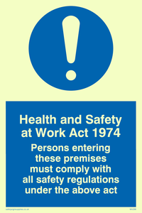 MV299: health & safety work act 1974