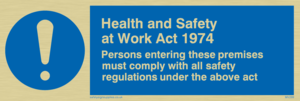MV299: health & safety work act 1974