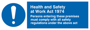 MV299: health & safety work act 1974