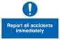 MV313: report all accidents immediately