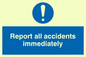 MV313: report all accidents immediately
