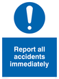 MV313: report all accidents immediately