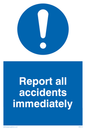 MV313: report all accidents immediately