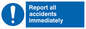 MV313: report all accidents immediately