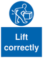 MV314: lift correctly